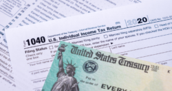 1040 Form - U.S. Individual Income Tax Return Sample