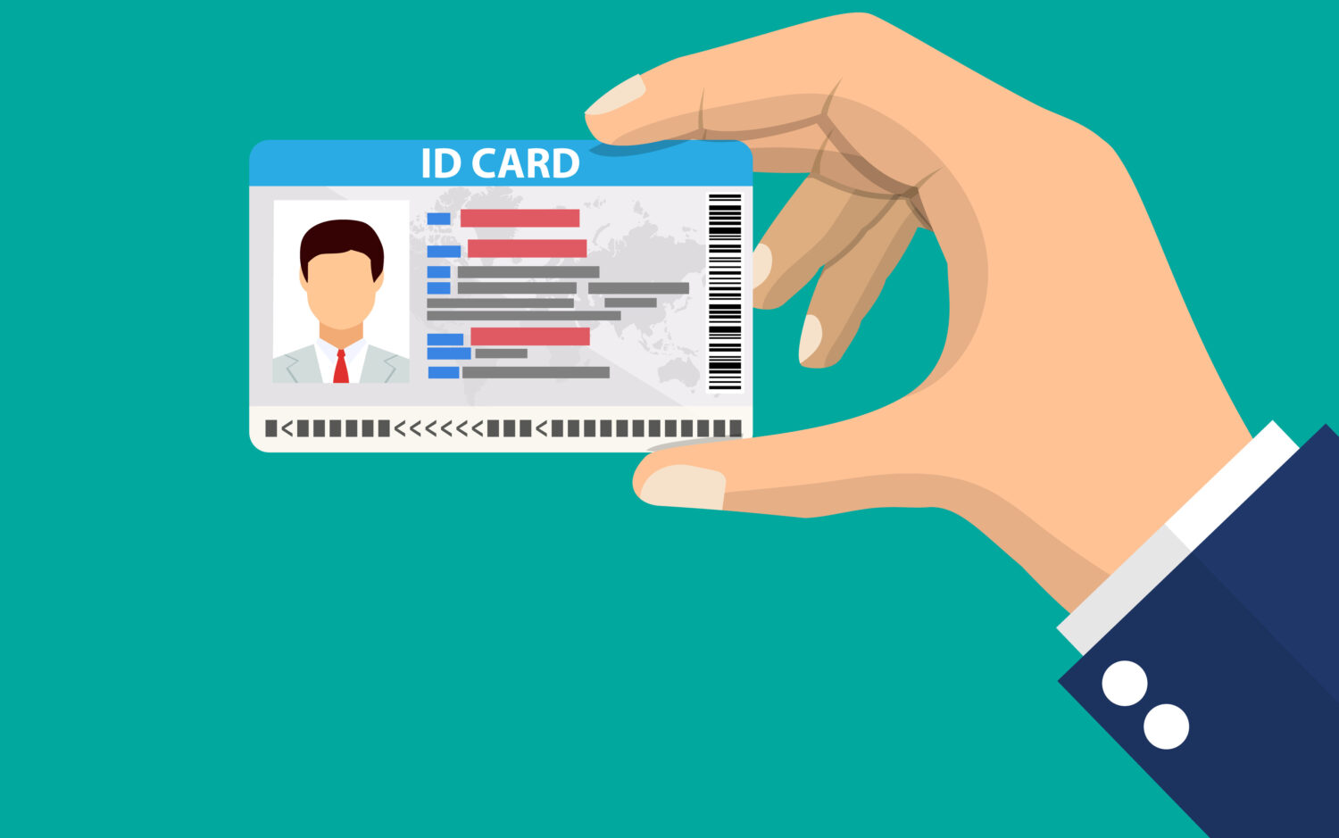 ID Card Illustration