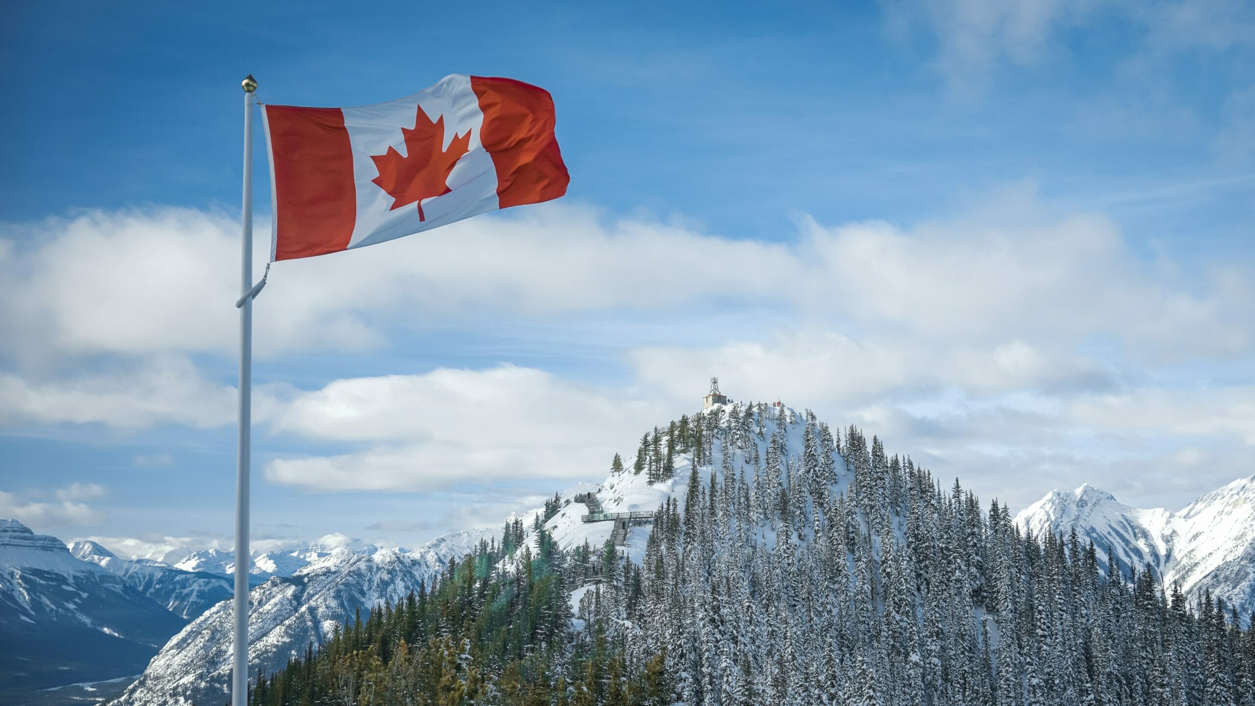 Canada Flag Mountain