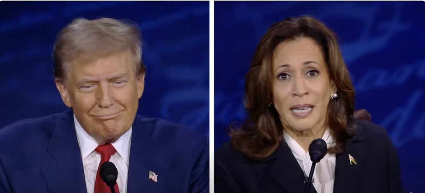 Trump and Harris debate immigration