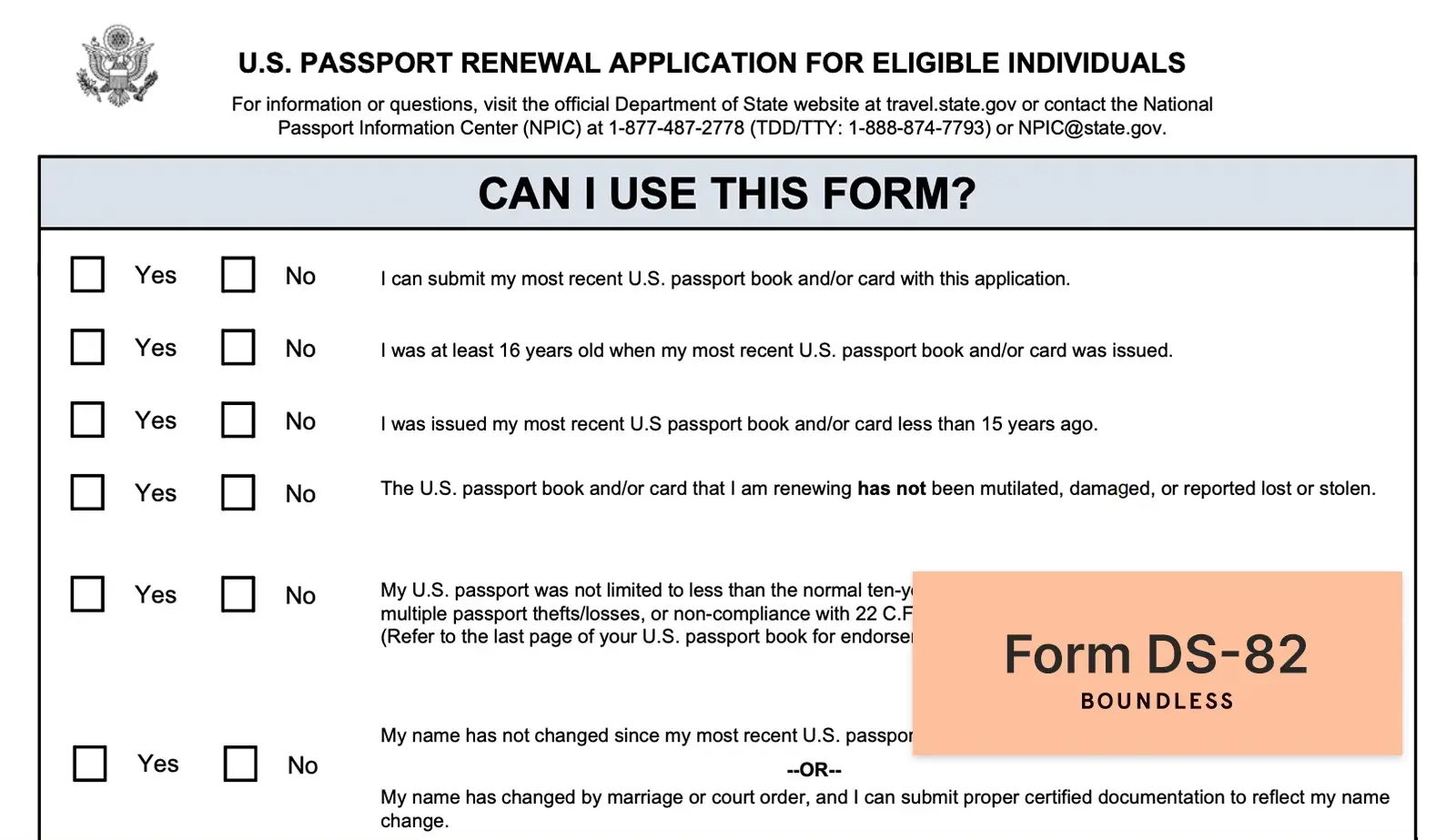 Form DS-82: A Complete Guide to Renewing Your U.S. Passport