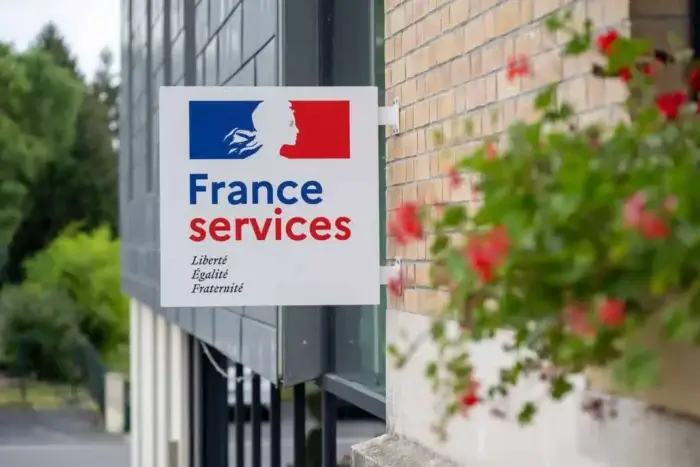 A France Services center, part of the nationwide network that helps residents access government services and administrative support.